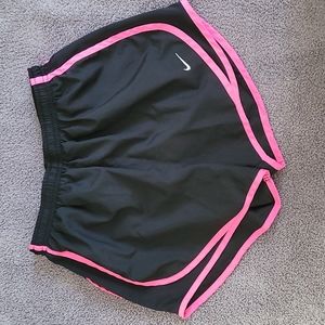 Black/Pink Small Nike Athletic Shorts